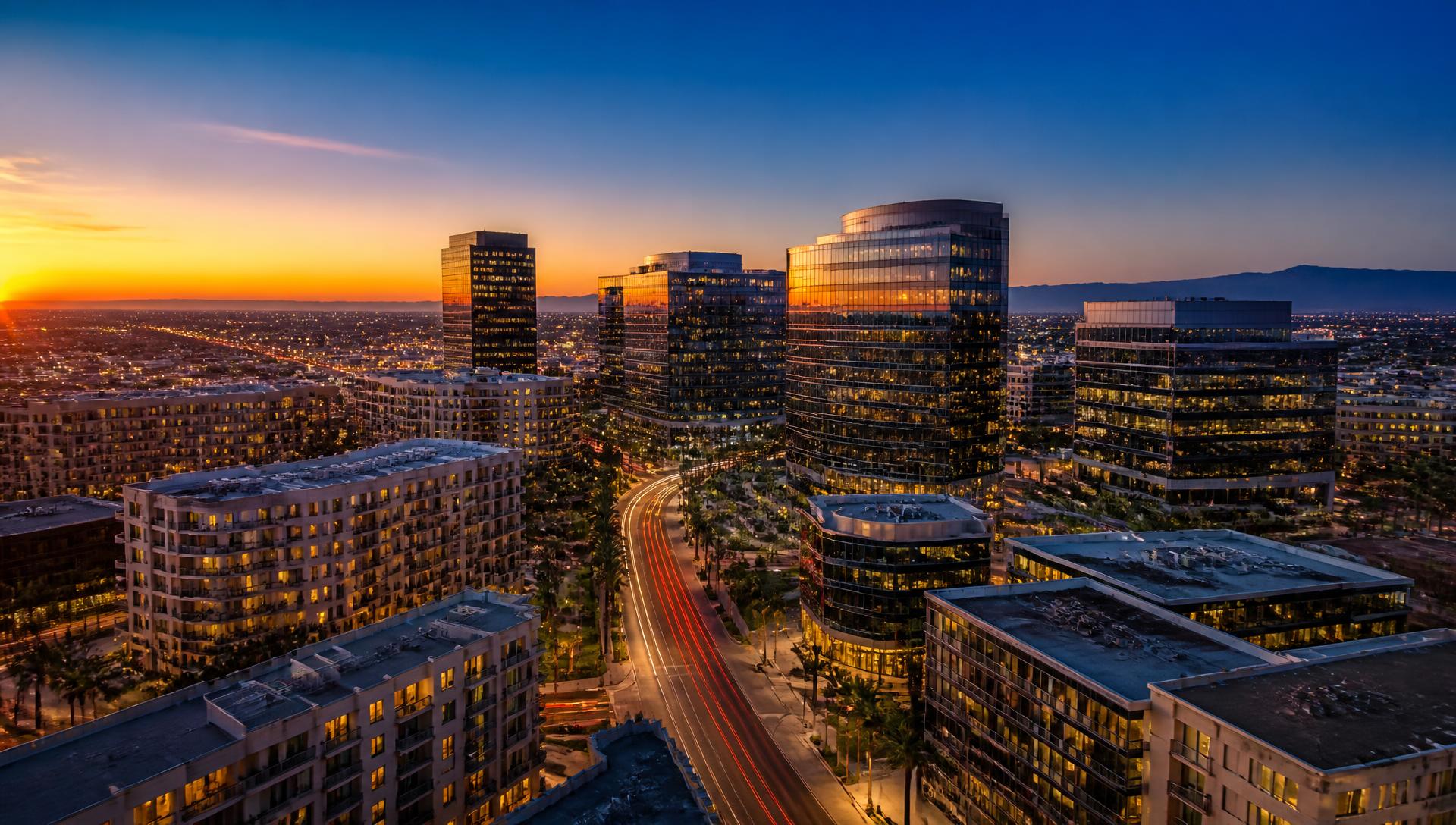 Southern California skyline